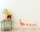 Ducks Family Wall Decal Animal Wall Decal For Children
